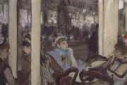 Edgar Degas, Women,on a Cafe Terrace (san16)